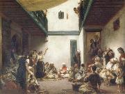 Eugene Delacroix Jewish Wedding in Morocco oil painting artist